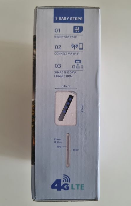 Бисквитка 4G LTE 150Mbps Mobile WiFi модем