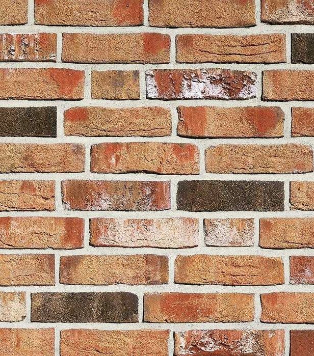 Кирпич ручной формовки, Германия. Полнотелый - 240x115x71. Цена за шт.