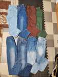 Lot pantaloni de blugi M-L