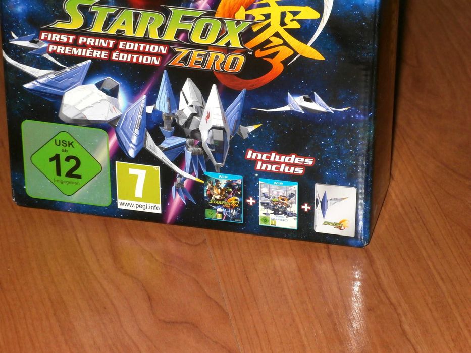 Star Fox Zero First Print Edition editie de colectie