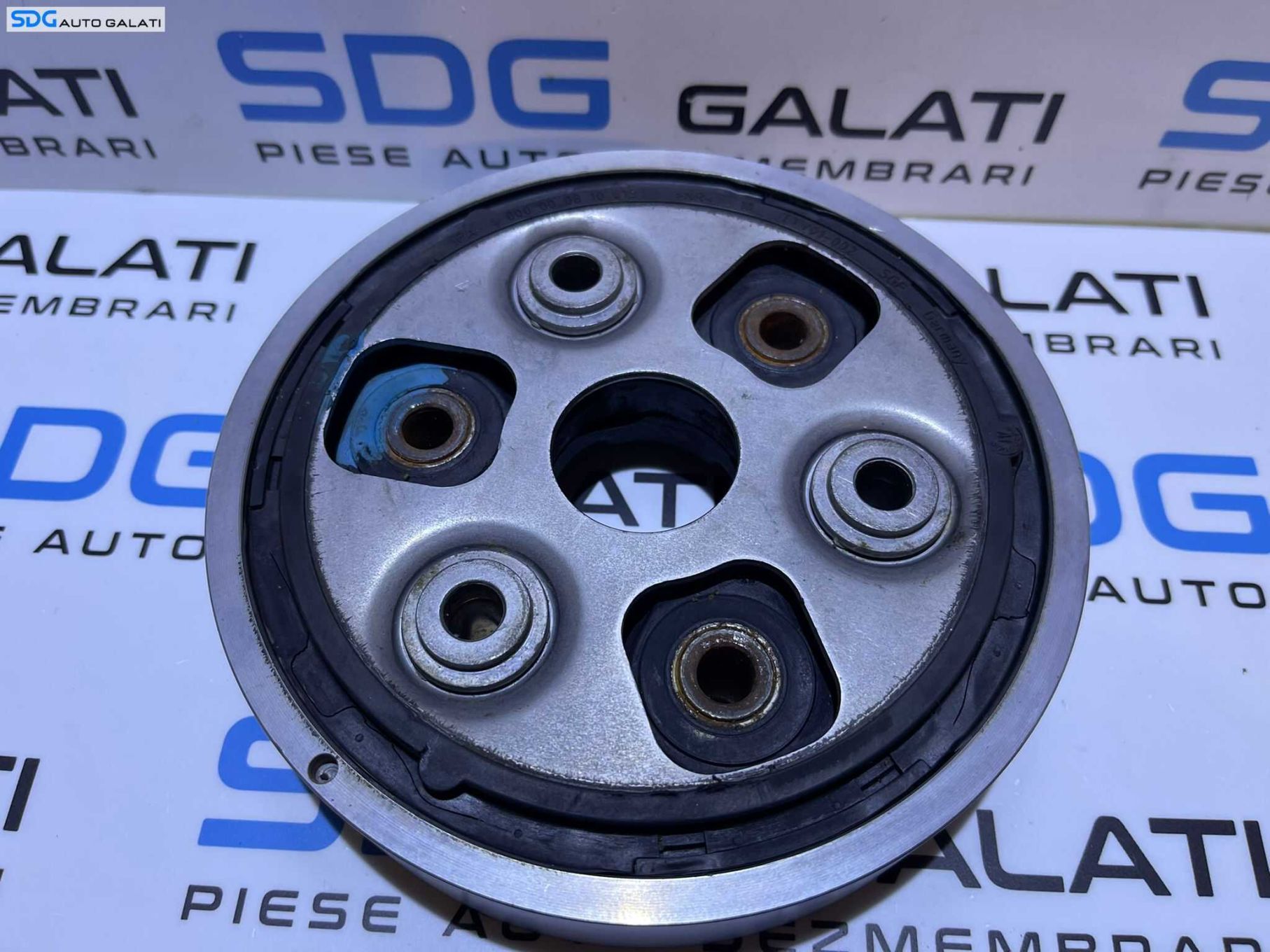 Flansa Saiba Articulatie Amortizare Vibratii Cardan Ax Cardanic Volkswagen Passat B7 2.0 TDI CFFB CFGB CFGC 4Motion 4x4 2005 - 2010 Cod 4000000810012 GAV28 [M6215]
