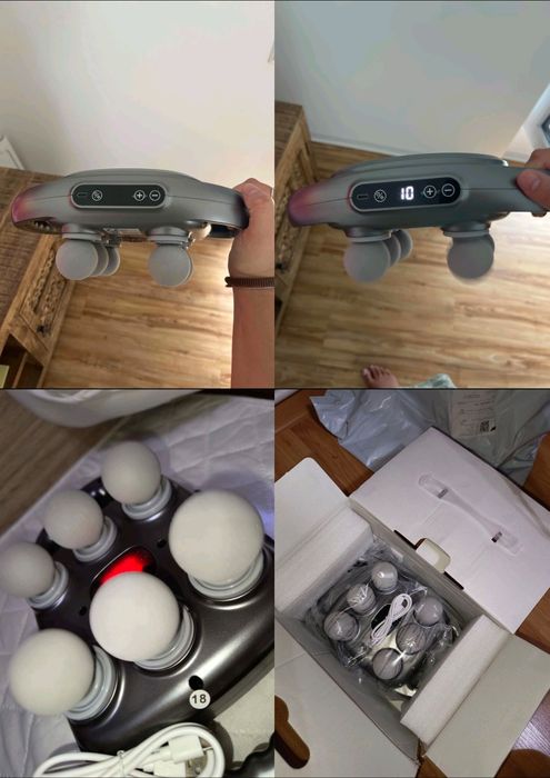 Aparat pentru masaj profesional, culoare gri