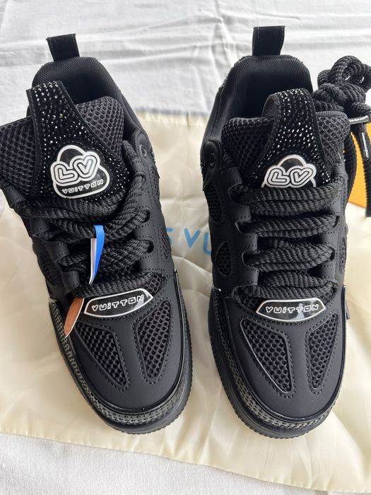 Louis Vuitton LV crystal skates