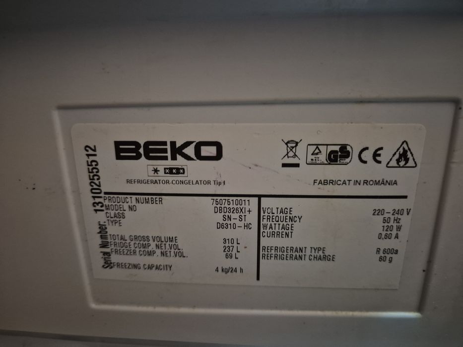 Frigider Beko perfect functional