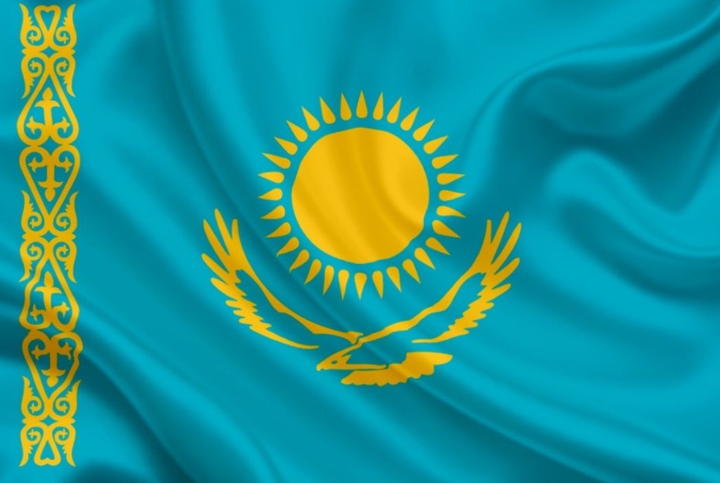 Продам флаг Казахстан 150х90 мм
