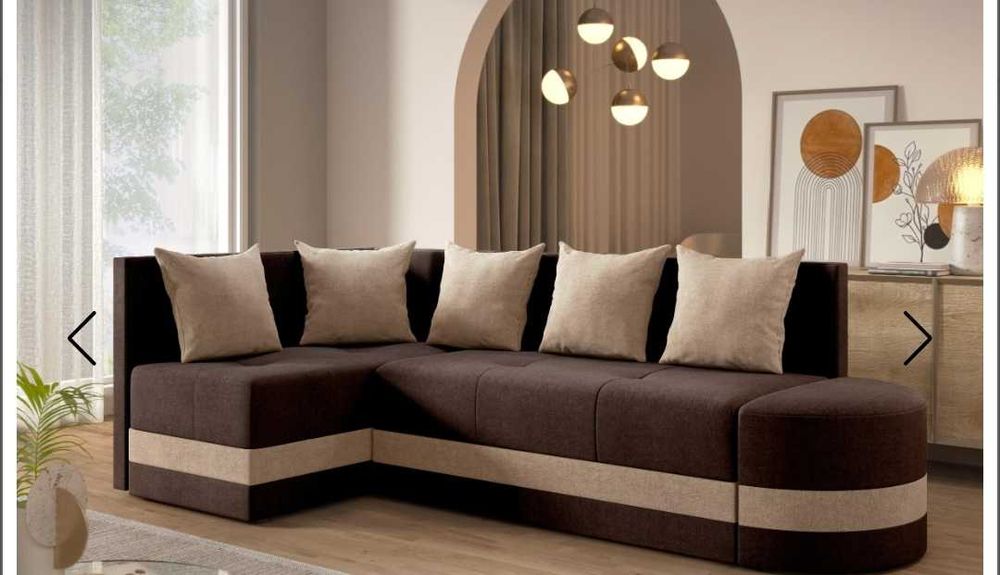 Разтегателен ъглов диван!