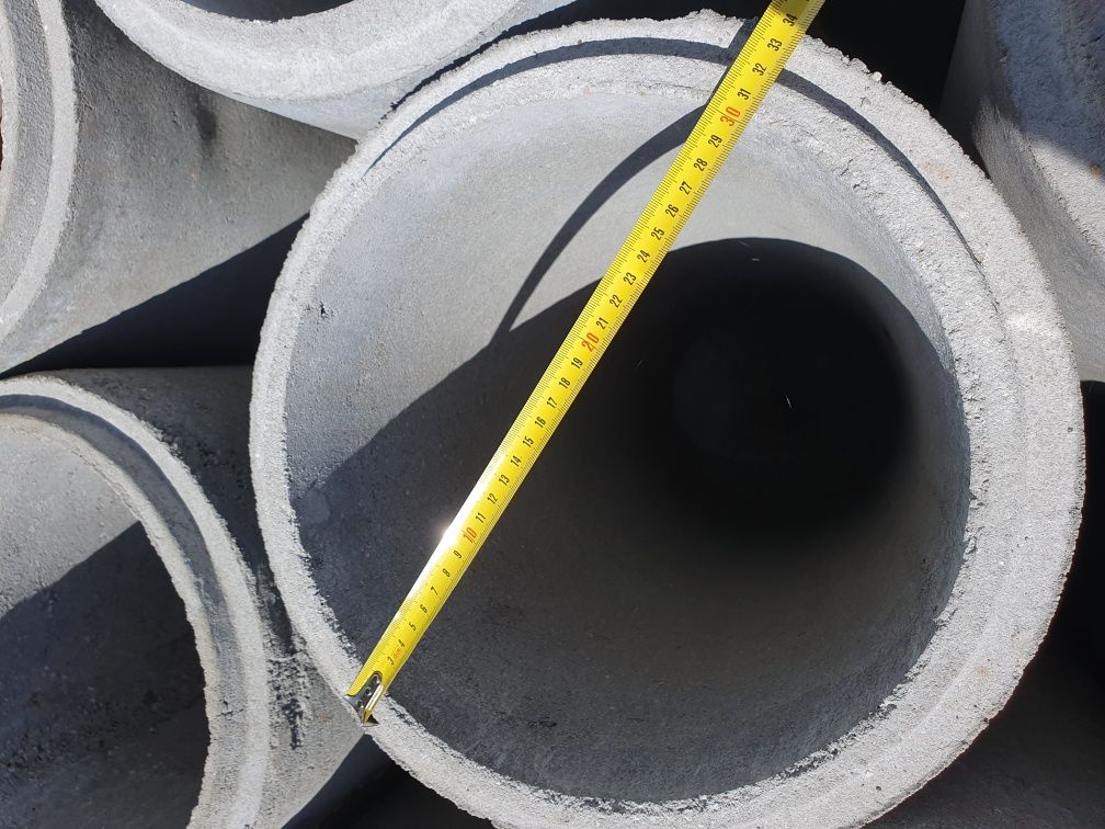 Tuburi beton puț/fantana/podeț - 30 cm / pret per bucata