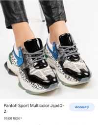 Pantofi sport multicolori