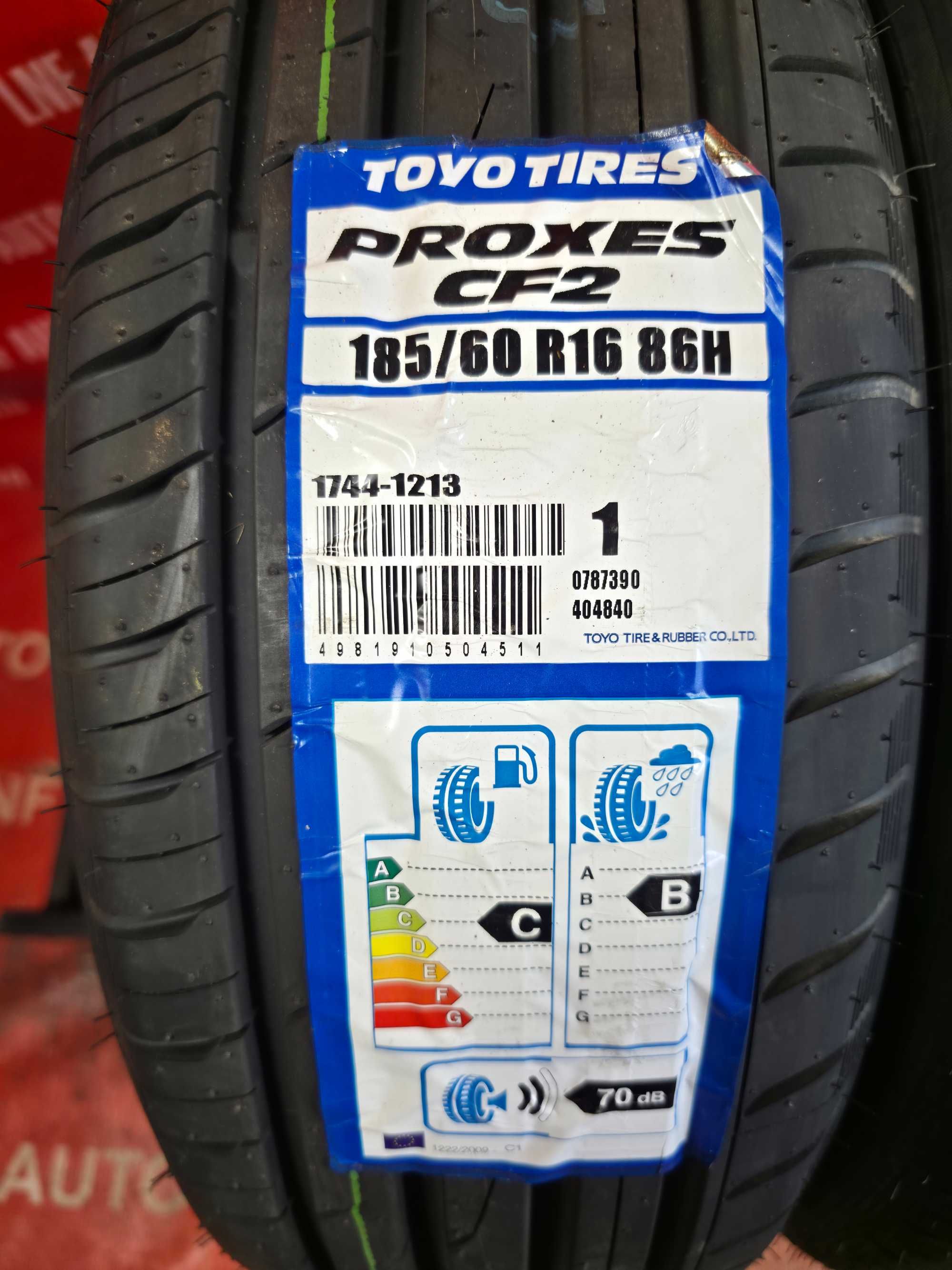 Anvelope de VARA - 185/60/16 - TOYO - NOI - DOT 5117 !