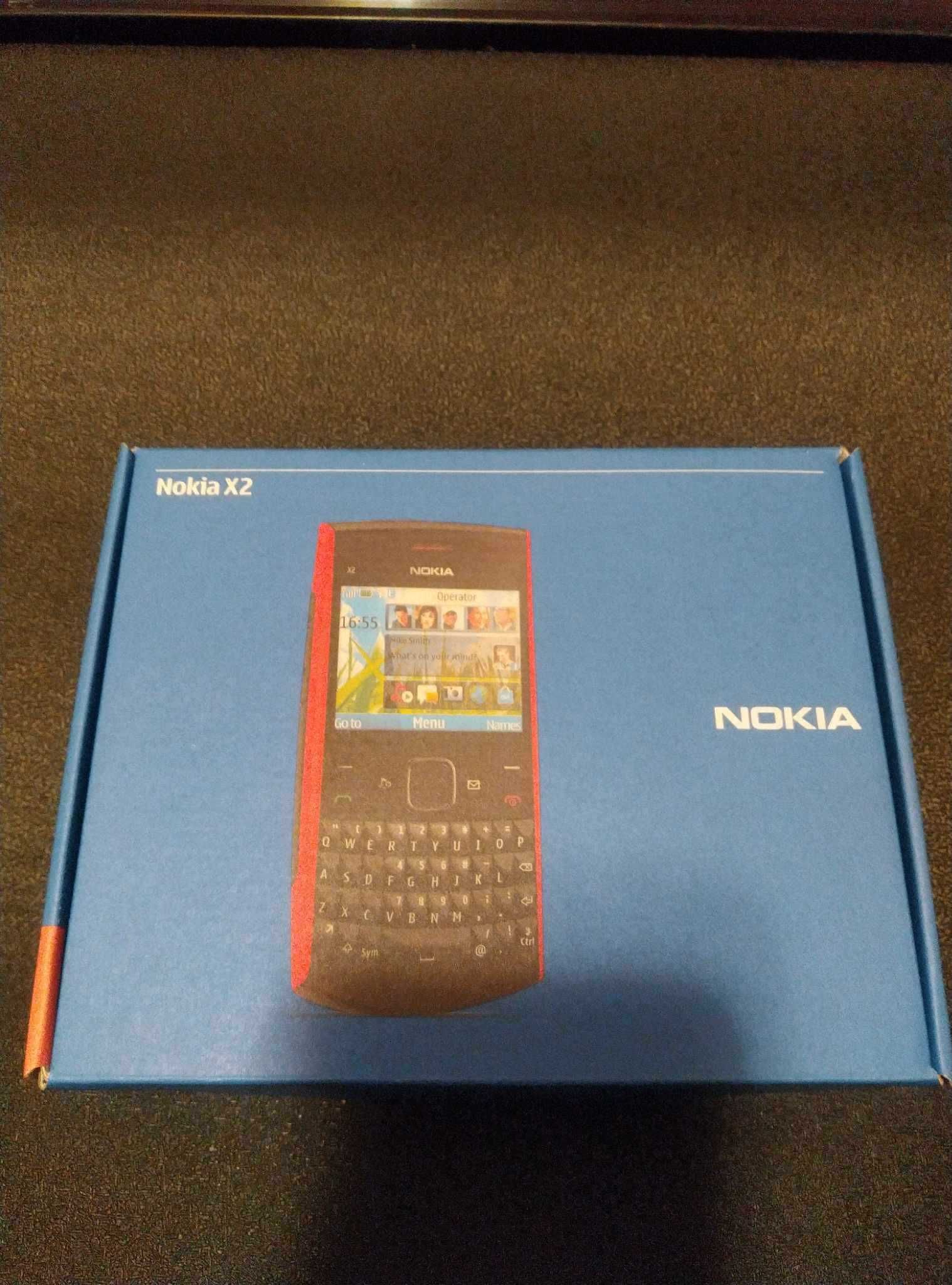 Телефон Nokia X2-01 QWERTY-клавиатура, microSD, Bluetooth. 0.3MP черен