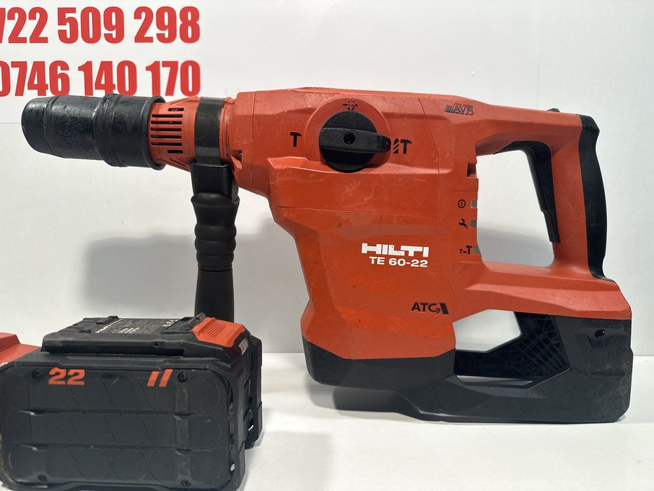 HILTI NURON TE 60-22 rotopercutor gauri instalatii termice sanitare