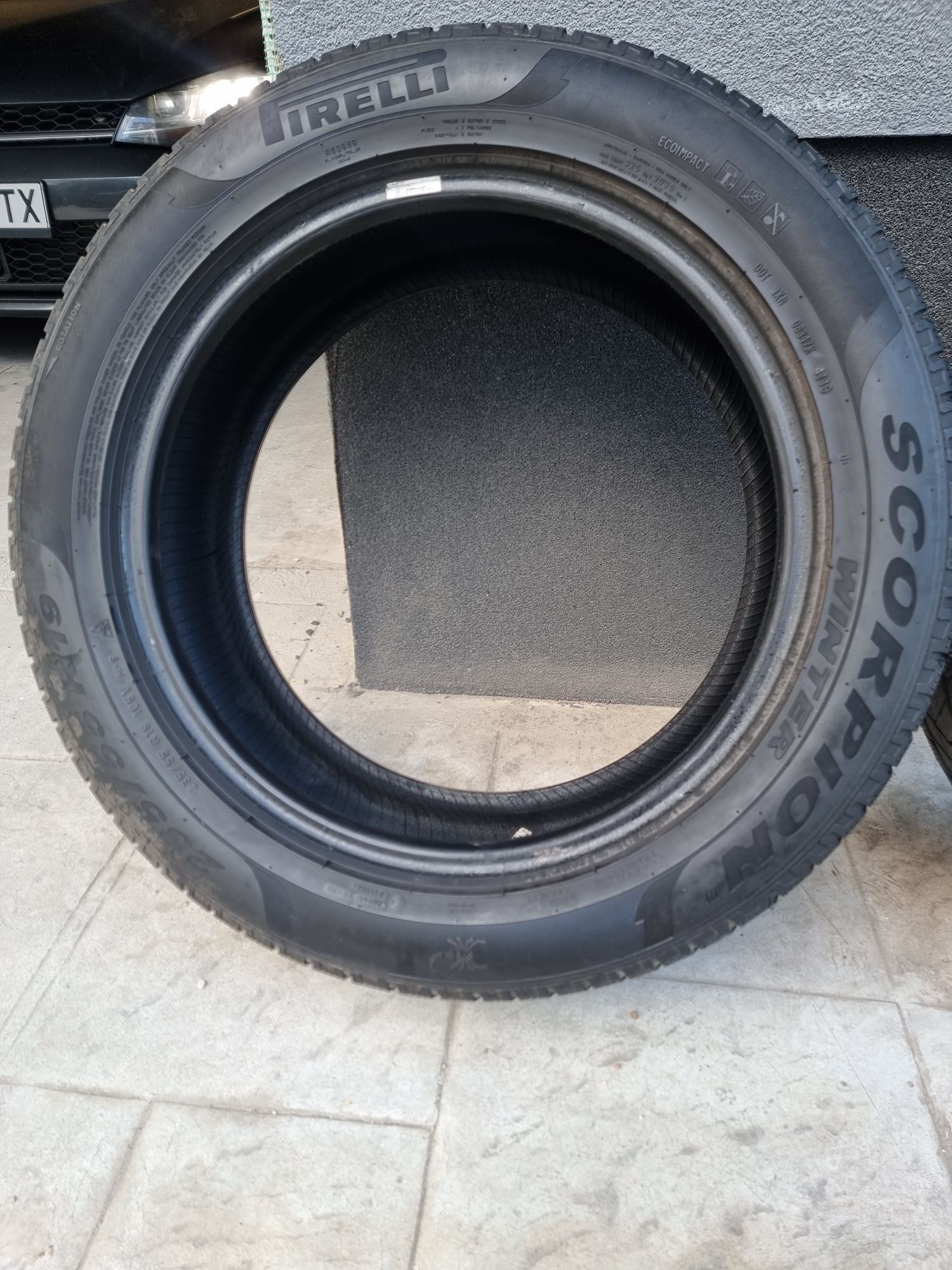 2 броя 235/55/19 гуми PIRELLI Scorpion Winter 4119 5 мм грайфер