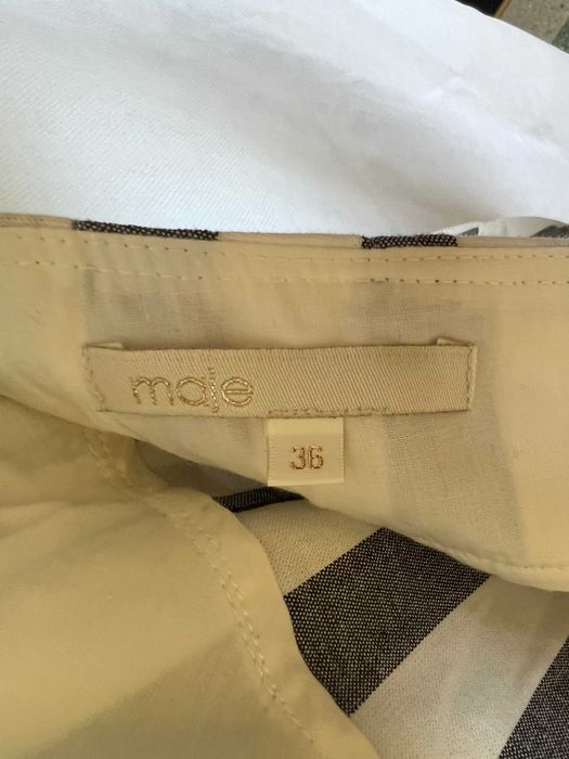 Maje костюм на райета яке и панталон