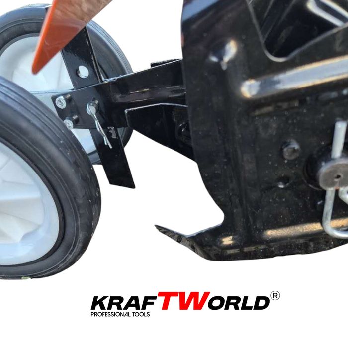 Мини мотофреза бензинова KraftWorld – двутактов мулти култиватор