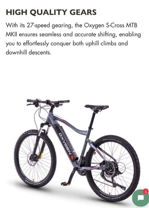 Bicicleta asistata electric cu baterie 13 Ah MTB