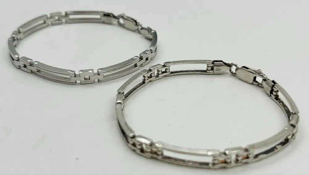 Италианска сребърна гривна 925 проба