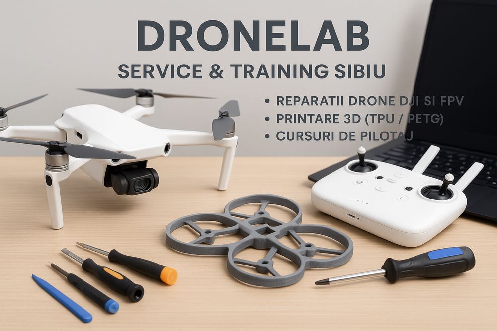 Service drone si training / cursuri Sibiu
