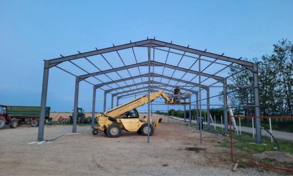 Vând hale metalice 12x50