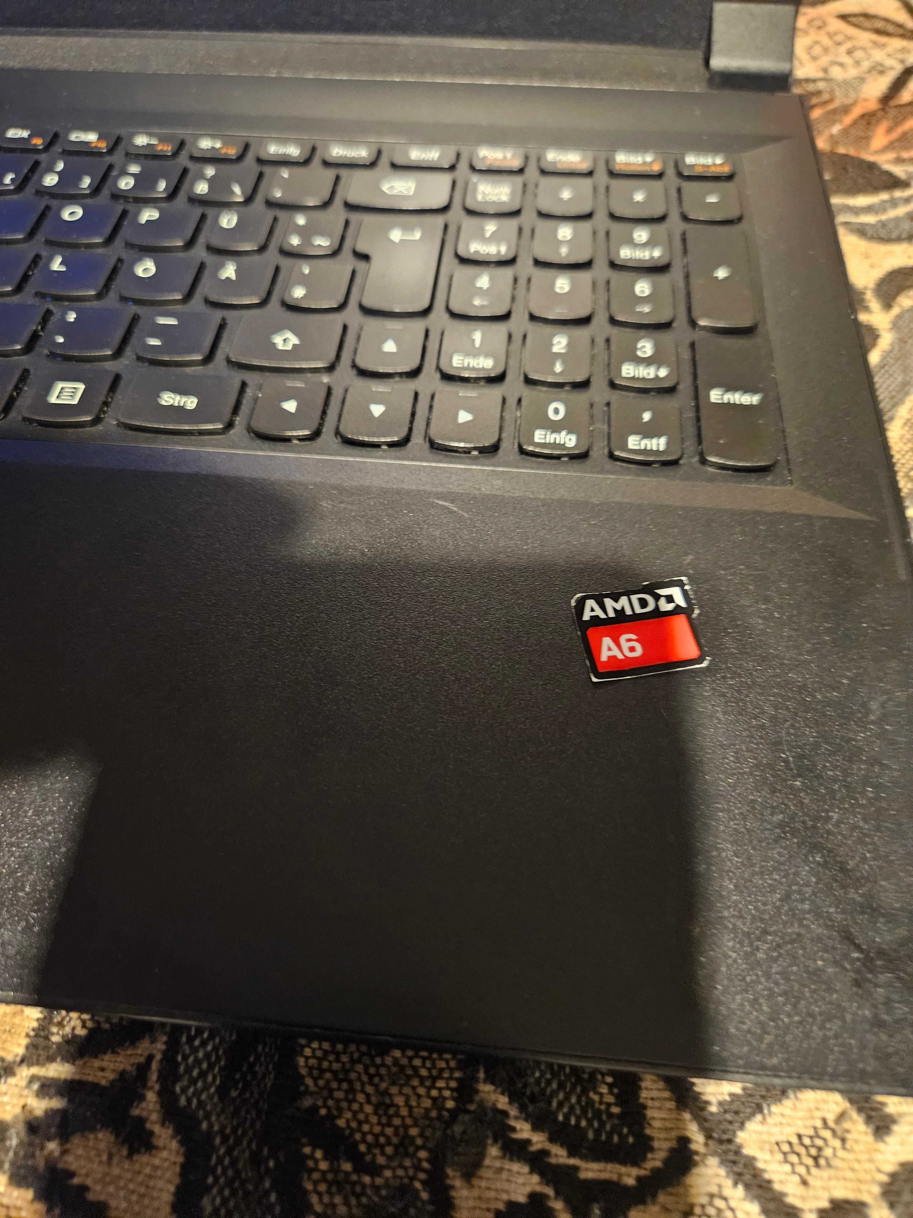 Laptop Lenovo AMD A6-6310 8GB memorie 240 gb ssd