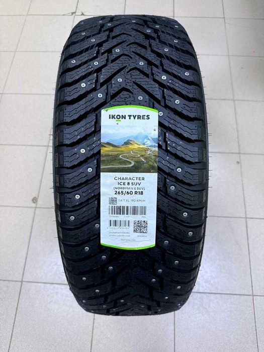 265 60 R18 ikon Character ice 8 новые 2025 год бывший Nokian цена за 1