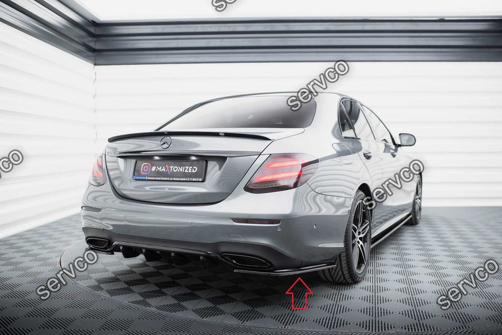 Prelungire bara spate Mercedes E Class W213 Amg-Line 2016- v4 - Maxton