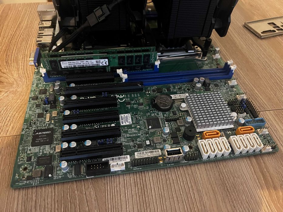 Supermicro комбо - 128RAM, 32c/64t Xeon E5-v4, IPMI +2x 1G LAN