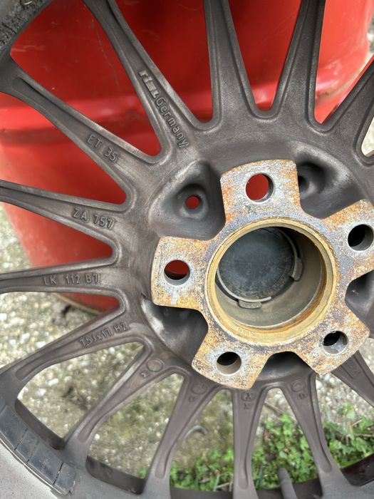 4 броя 17 5 112 жанти с гуми 225 50 17