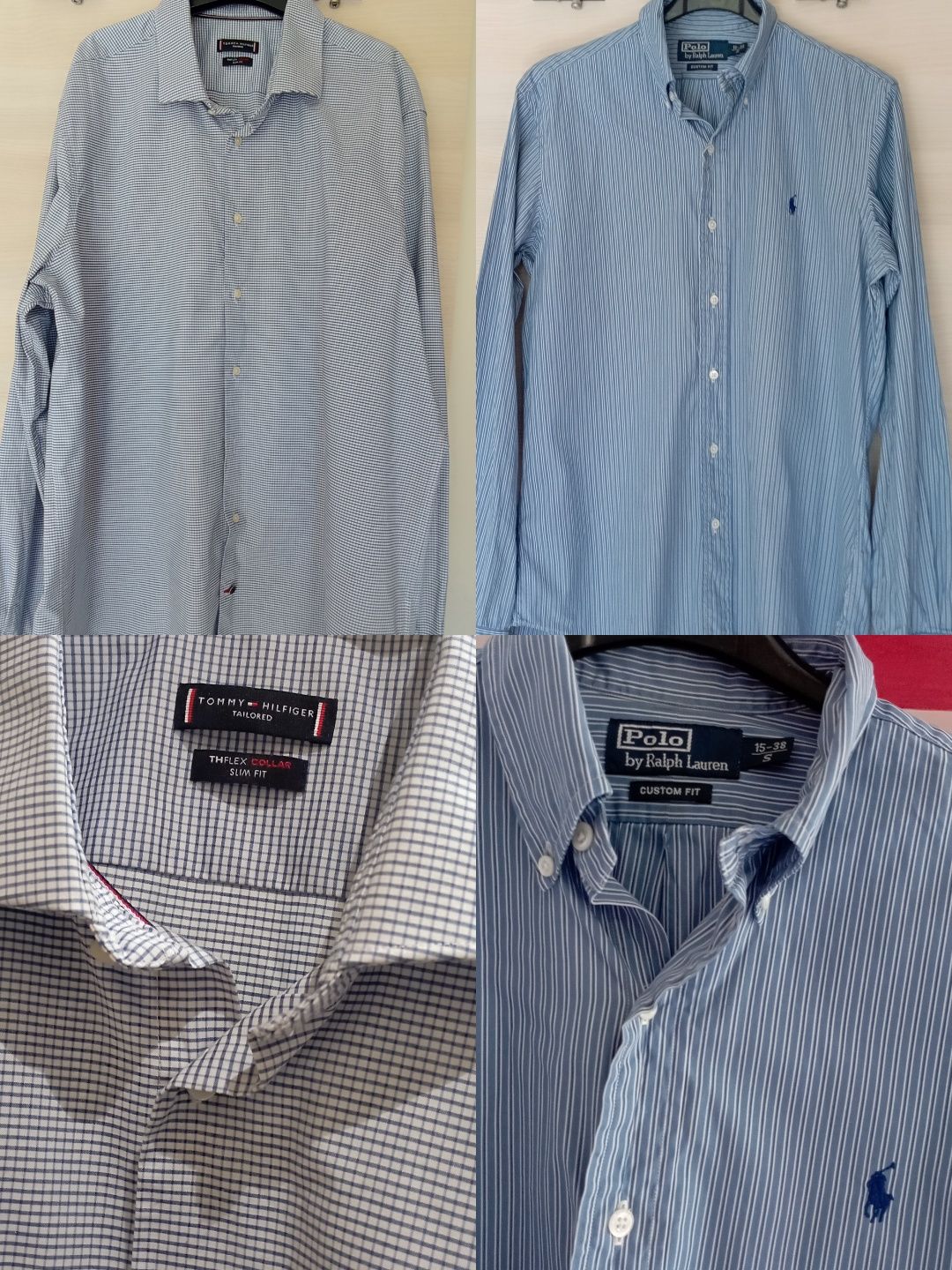 Мъжки ризи на Tommy Hilfiger и Polo Ralph Lauren