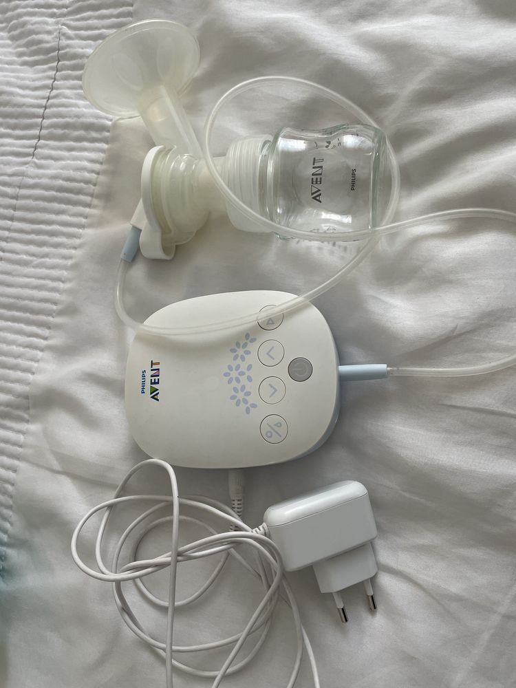 Шишета Nano bebe + аксесоари + помпа за кърма Avent