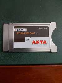 Smartcam CI+ Arris Titanium Cam v1 cititor cartela RDS telekom orange