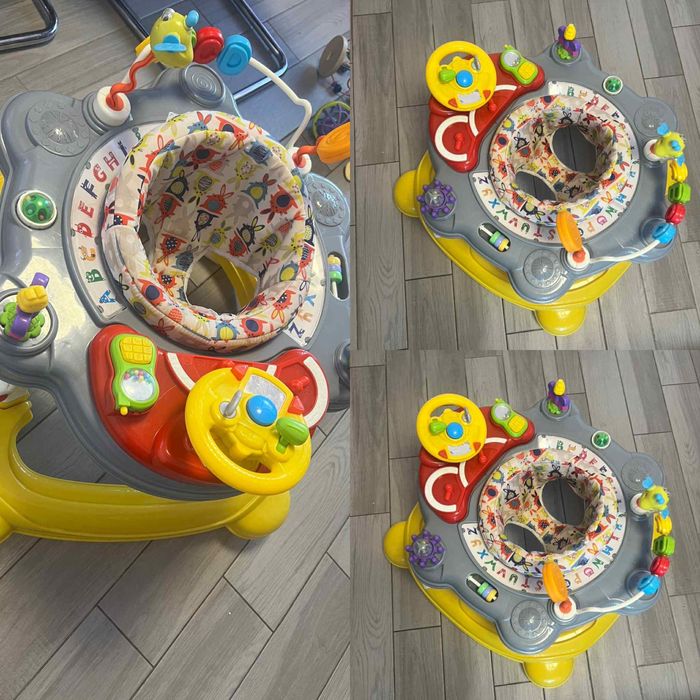 CHIPOLINO Проходилка 4в1 Джоя лукс зайчета