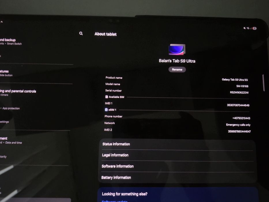 Samsung Tab S9 Ultra 256gb