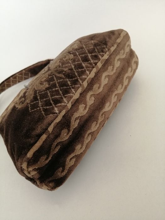 Geanta vintage catifea