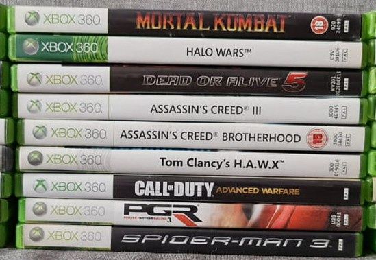 [STOC NOU] Vând 75 jocuri originale pentru Xbox 360 //poze reale