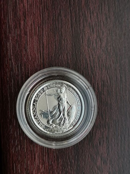 Moneda argint - cadou nou născuți