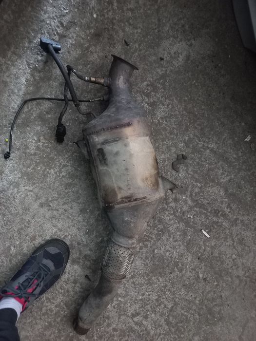 Carcasa dpf filtru de particule bmw motor n47
