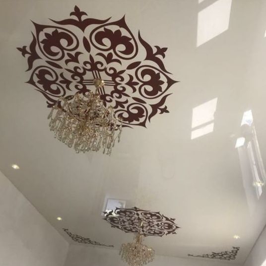 АКЦЯ-10% Натяжные Потолки Обой Натижной Потолок Шымкент Паталок Мастер