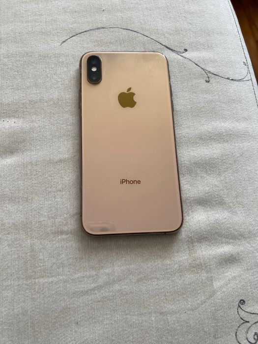 iPhone Xs -64GB,rose gold ,зарядно