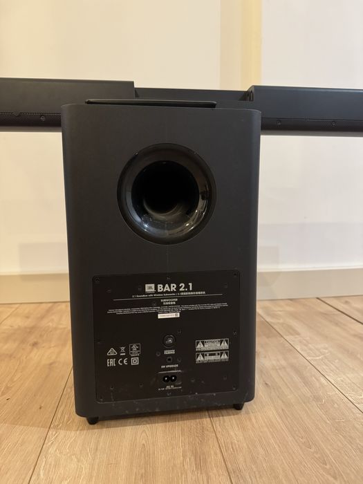 Soundbar JBL Bar 2.1 + subwoofer wireless