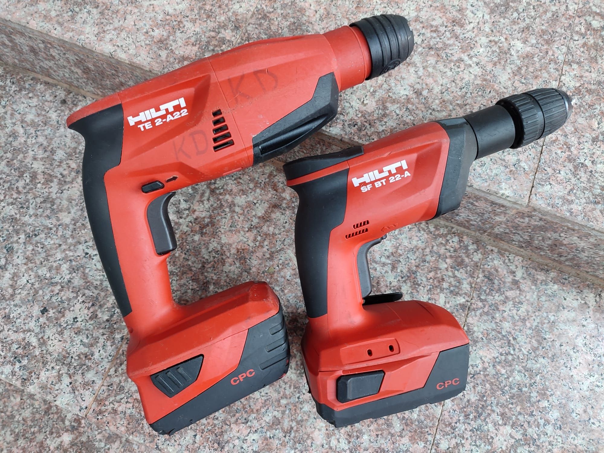 Hilti rotopercutor -bormasina pe acumulatori