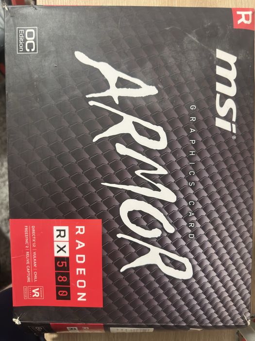 Placă video MSI Radeon RX 580 ARMOR OC 8GB GDDR5