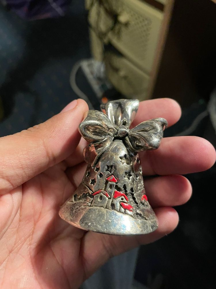 Clopotel placat cu argint MARCHETTI Preziossi Artistici,Vintage model