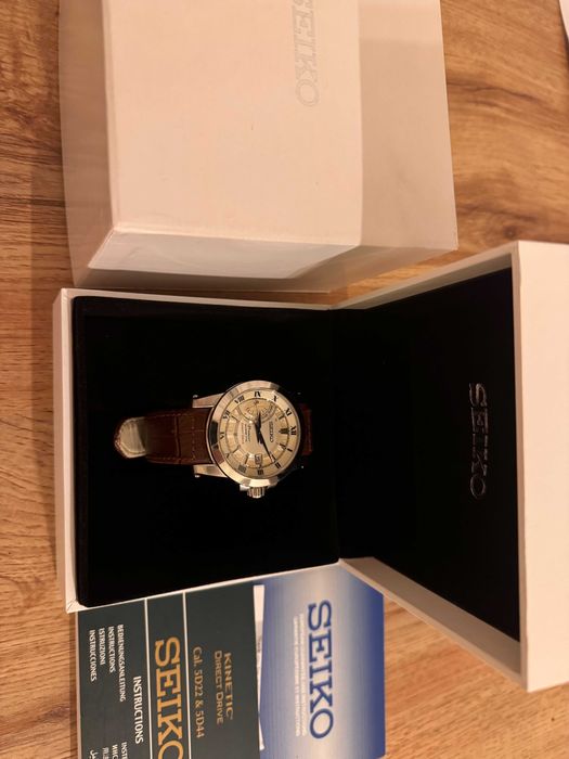 Ceas Seiko Direct Drive ca nou - actele de achizitie - manual si cutie