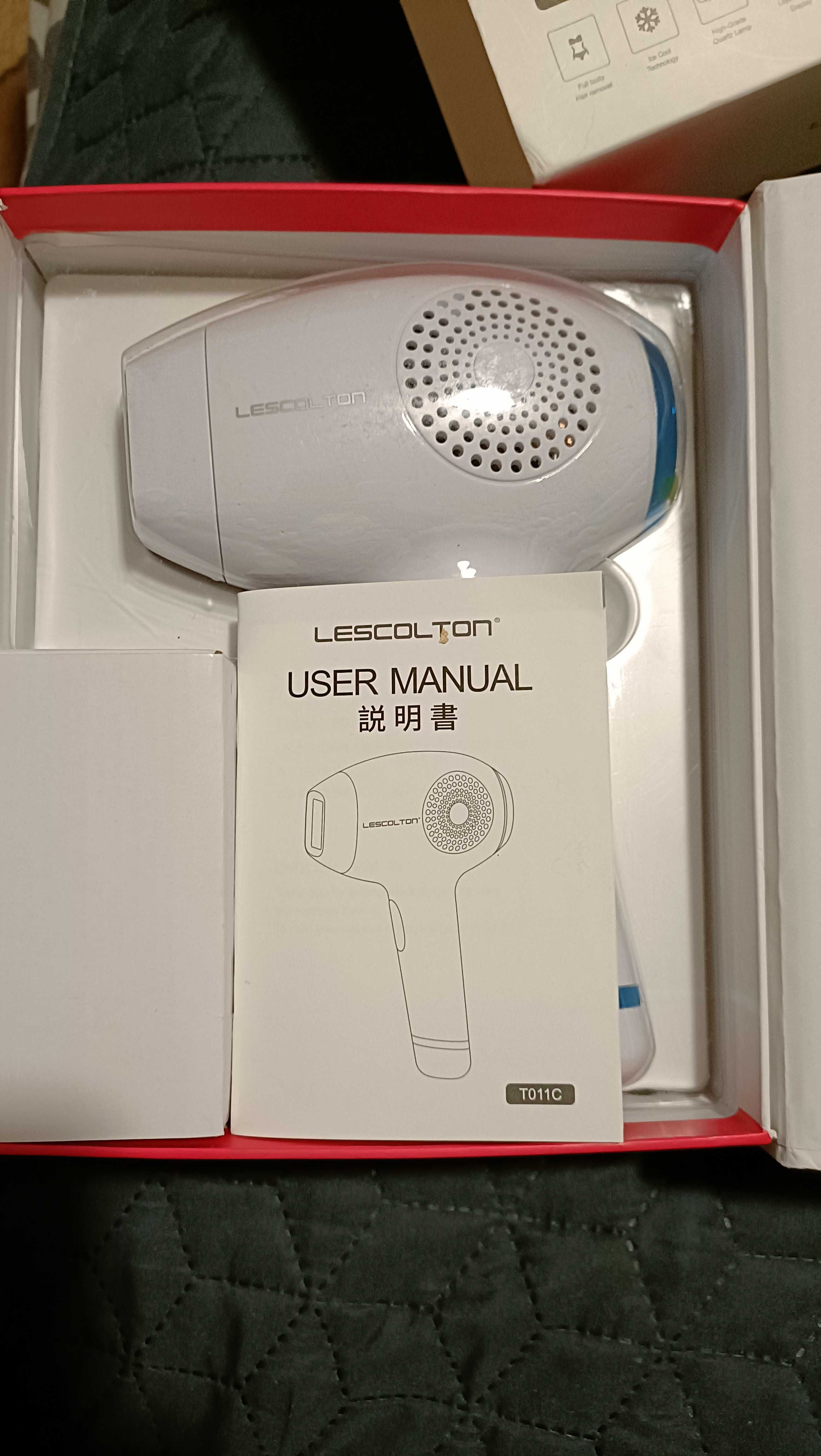 Epilator profesional Lescolton 350 000 impusuri