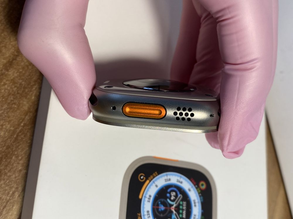Apple Watch Ultra 49 mm/GPS/Titanium Case/Sănătate baterie 100%/Ca nou