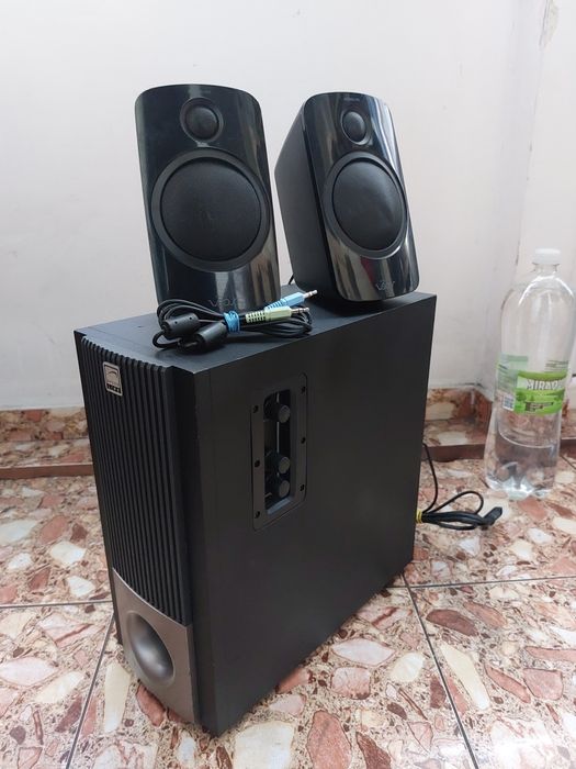 Sistem boxe 2.1 SpeedLink 50W, subwoofer activ