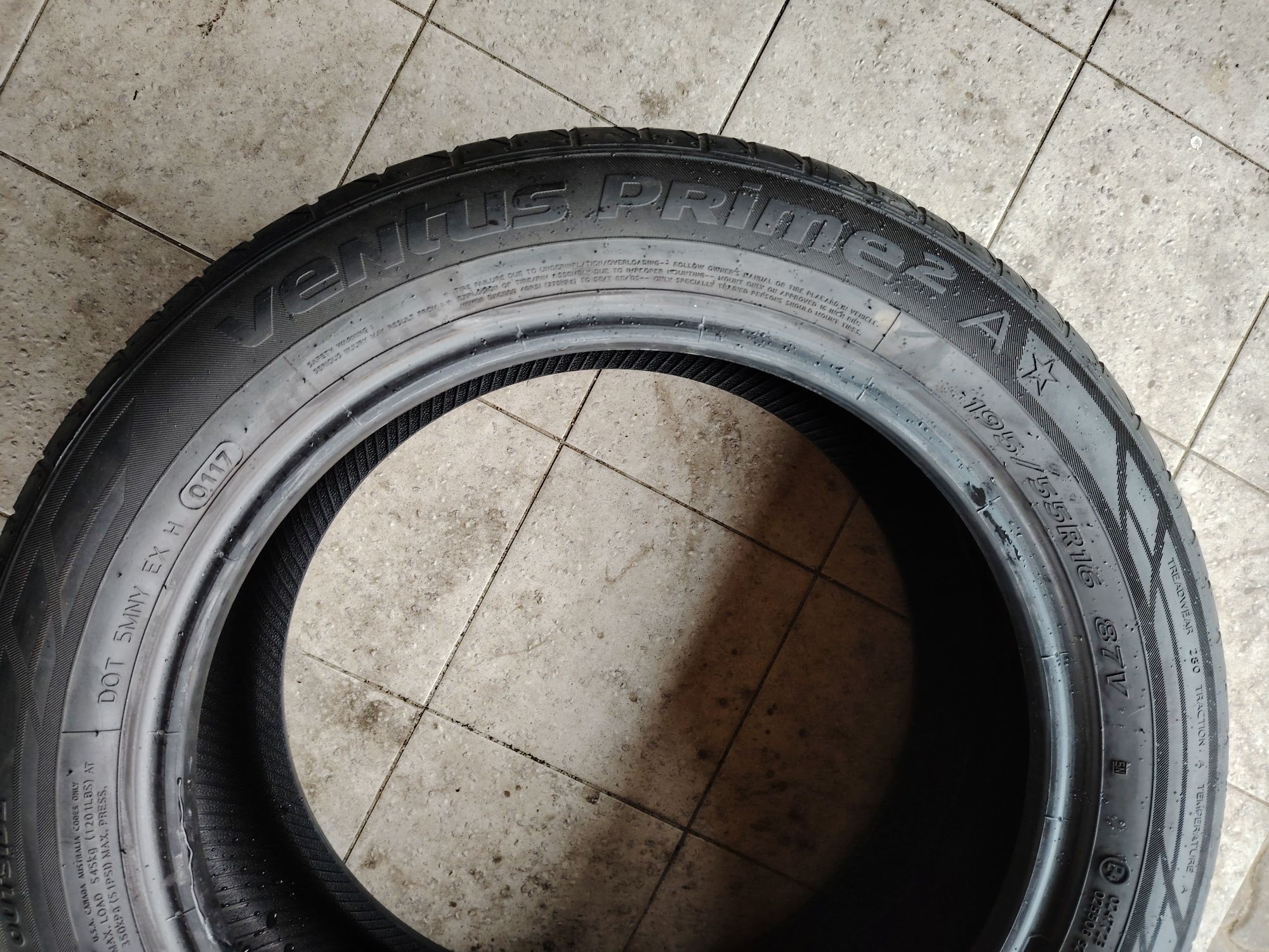 195/55 R16 Hankook Ventus Prime de vara