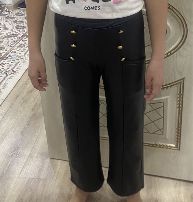 Кожанные брюки.