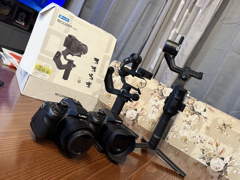 Комплект Видео и Фото техника 2x Lumix FZ1000+2x Гимбъла