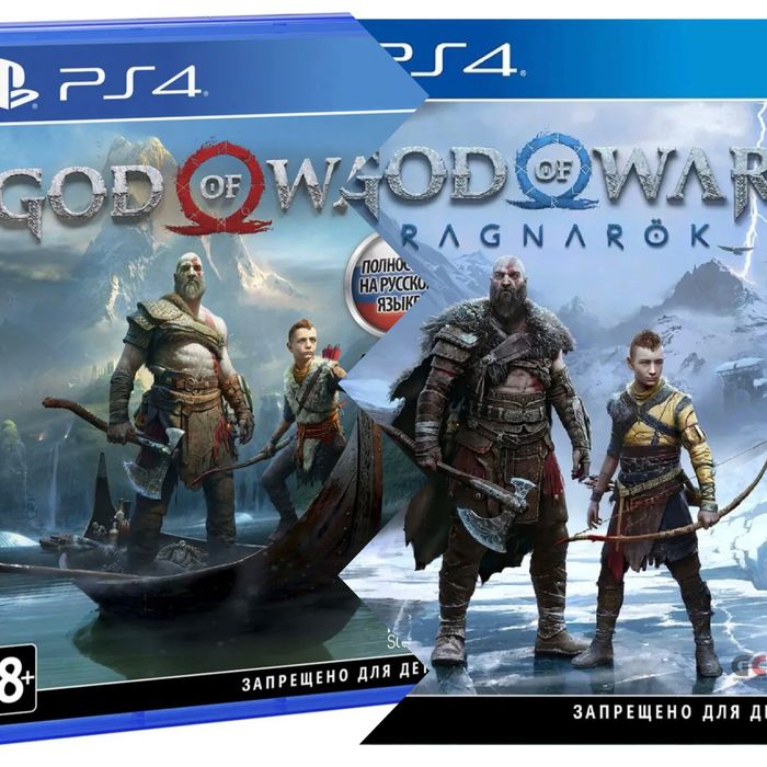 Продам дсики, 2 части  Playstation PS4,5 God of War